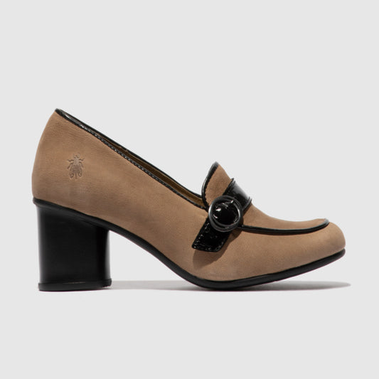 fly london shoes suke sand/black new 2021 narrow fit £75 now£45 sale
