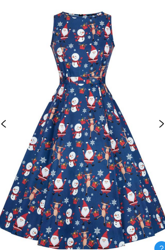 lady vintage dress christmas characters in stock post inc sale