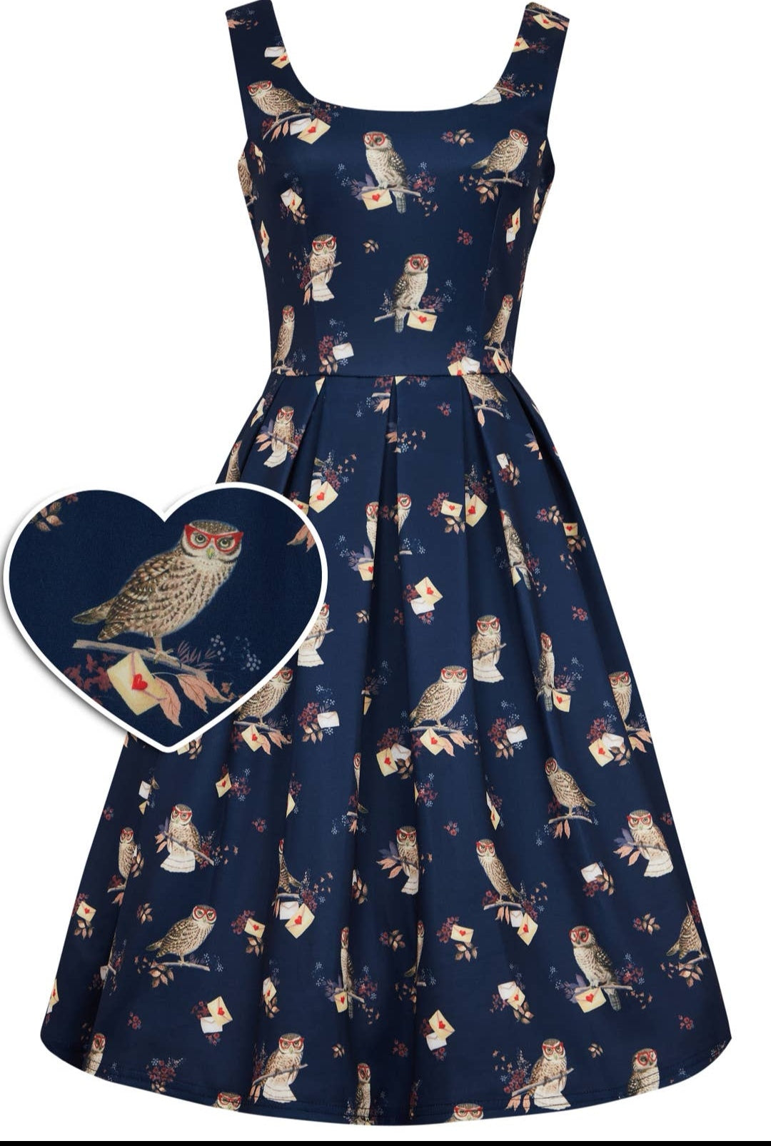 dolly and dotty amanda owl dress new for 2023 uk post included £64.95 size 8,12,26