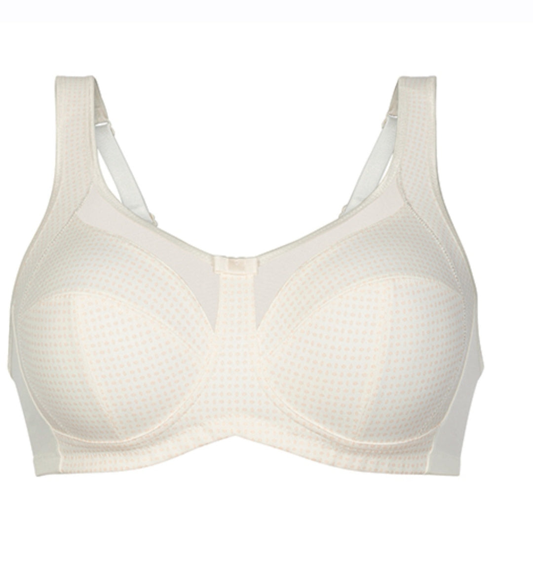 anita care mastectomy bra 5763x Clara champagne with a small pink dot