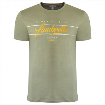 lambretta script t shirt uk post included sale 4xl