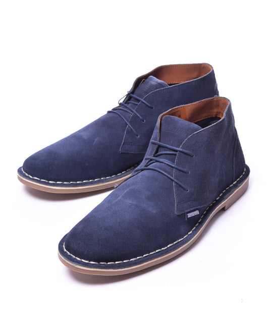 lambretta gents discounted footwear desert style boots navy £45 uk 7 and 10